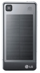 Dank Solarzellen-Wechselcover wird das GD510 Pop zum &Ouml;ko-Handy